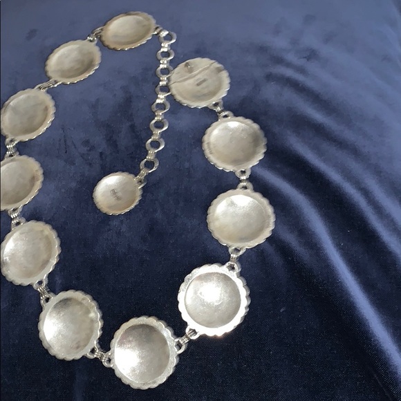 Women’s boho strapless maxi dress *with belt* - Picture 6 of 7